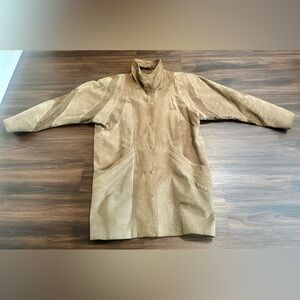 Vintage 80’s Avanti Leather Duster Coat - Medium